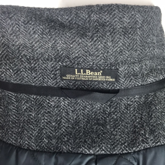 L.L. Bean 100% Shetland Wool Insulated Jacket - Picture 13 of 14